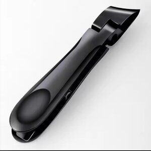 Slanted Edge Nail Clippers Wide Jaw Opening Stainless Steel Fingernail Cutters